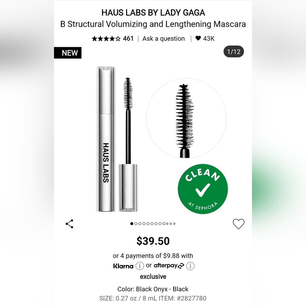 New Haus Labs Mascara